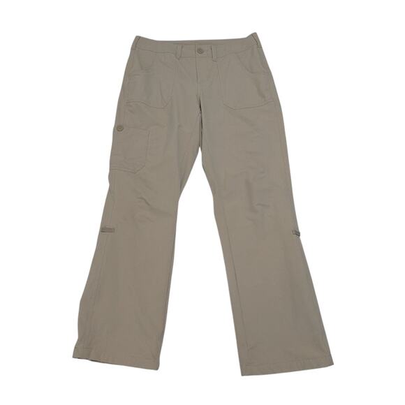 The North Face Roll Up Hiking Pants Khaki Gorpcore Gorp Outerwear Camping Tan - Picture 1 of 7